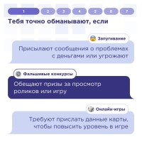Тебя точно обманывают если: