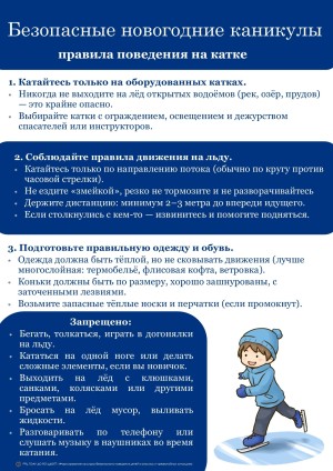 Безопасность в норвогодние каникулы